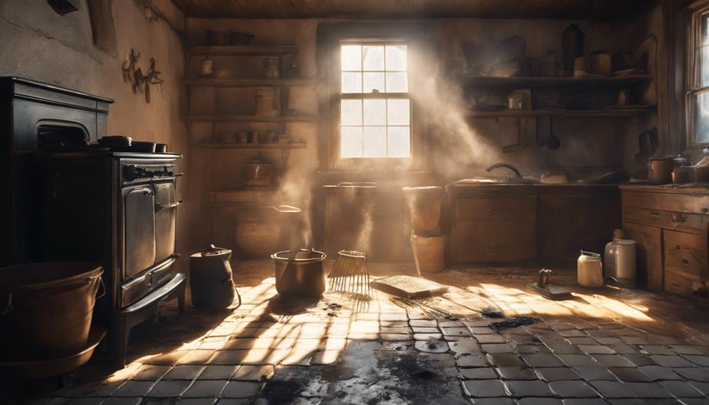 czyszczenie pieca kaflowego sadzy