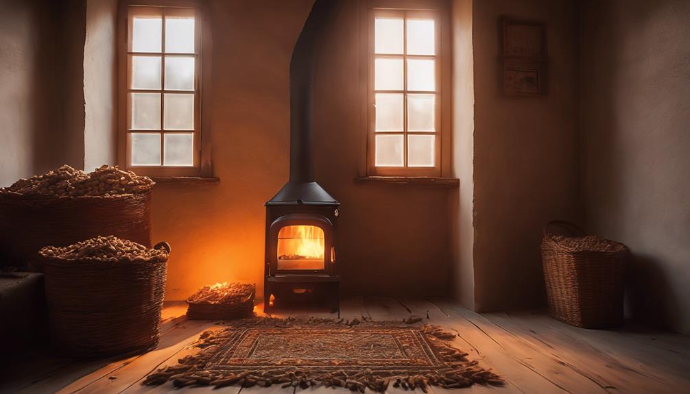 palenie peletami w piecu