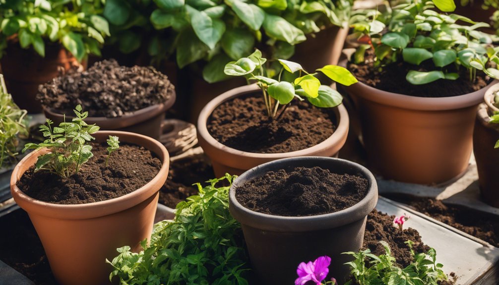 ziemia do kwiat w doniczkowych